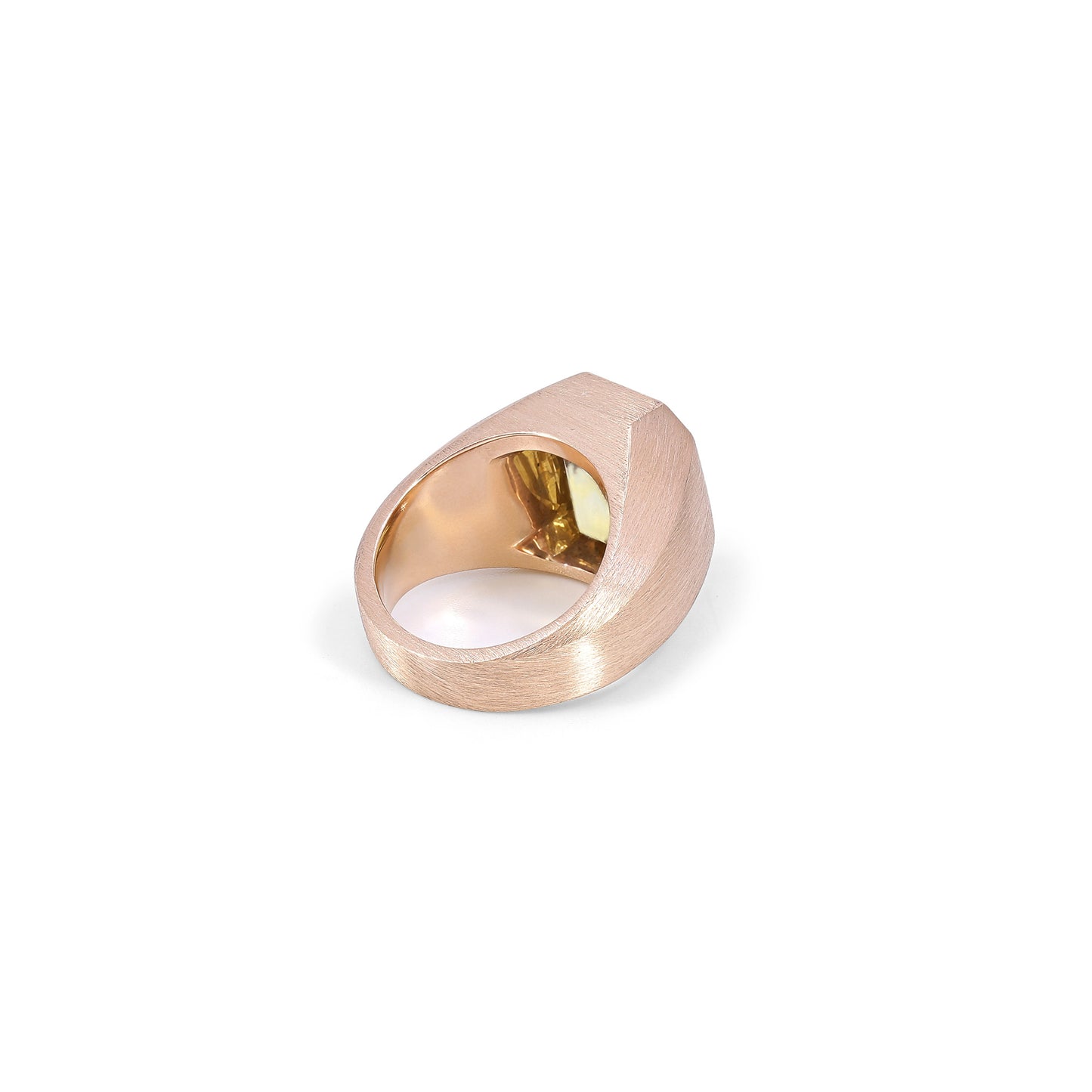 Yellow Sapphire Cocktail Ring