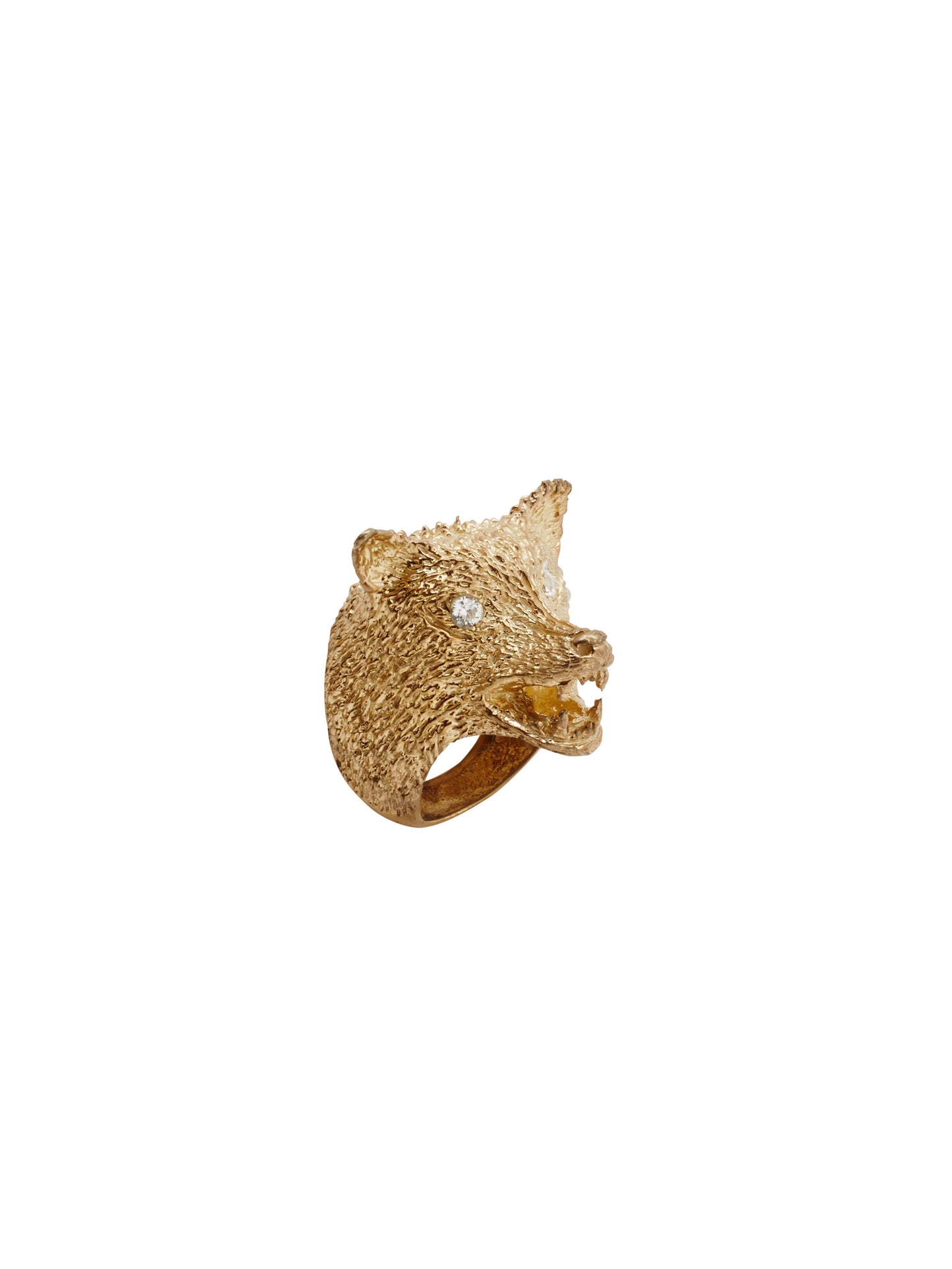 "WOLF" ring