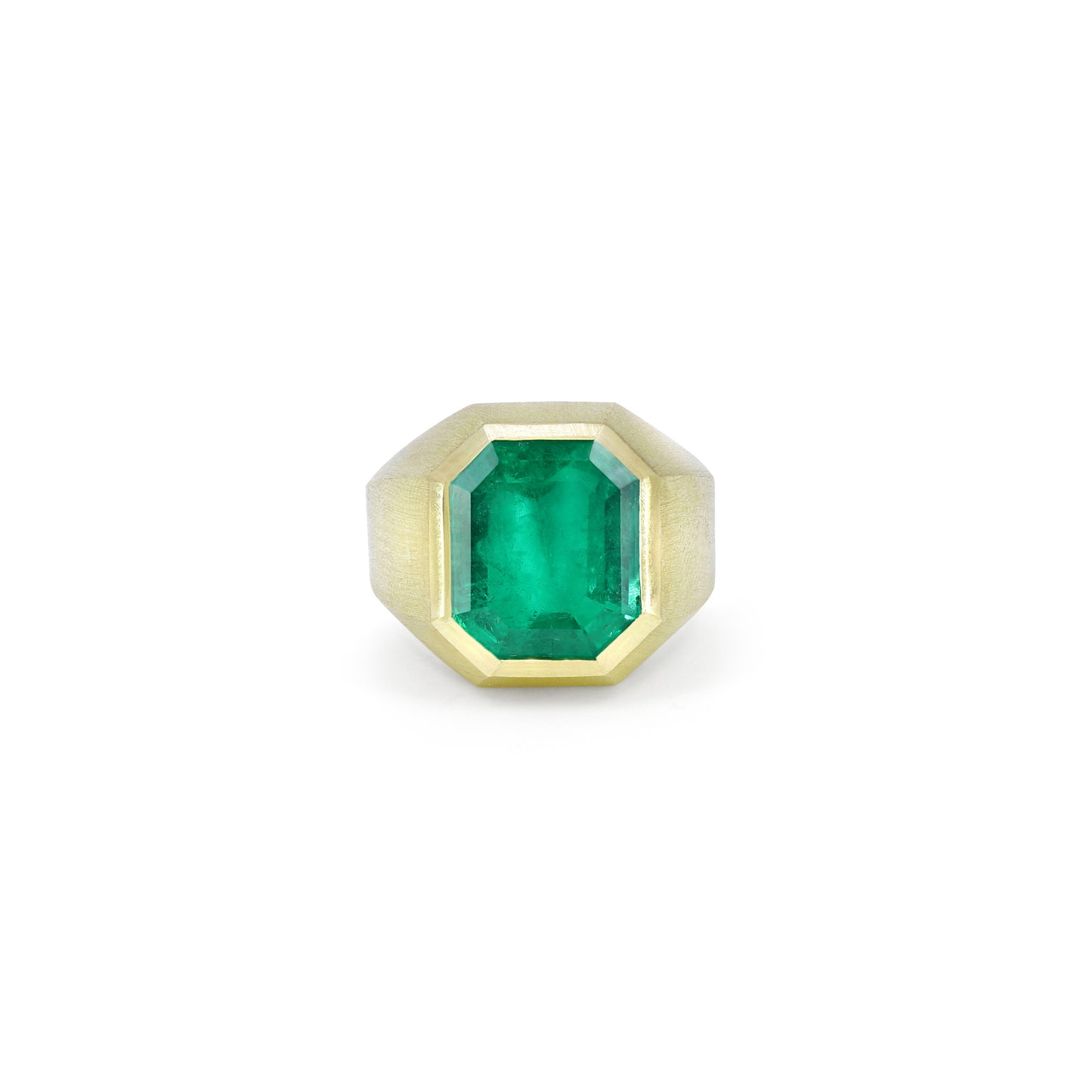 Emerald Cocktail Ring 10.14ct