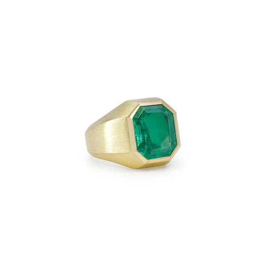 Emerald Cocktail Ring 10.14ct
