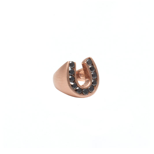 "HORSESHOE" ring